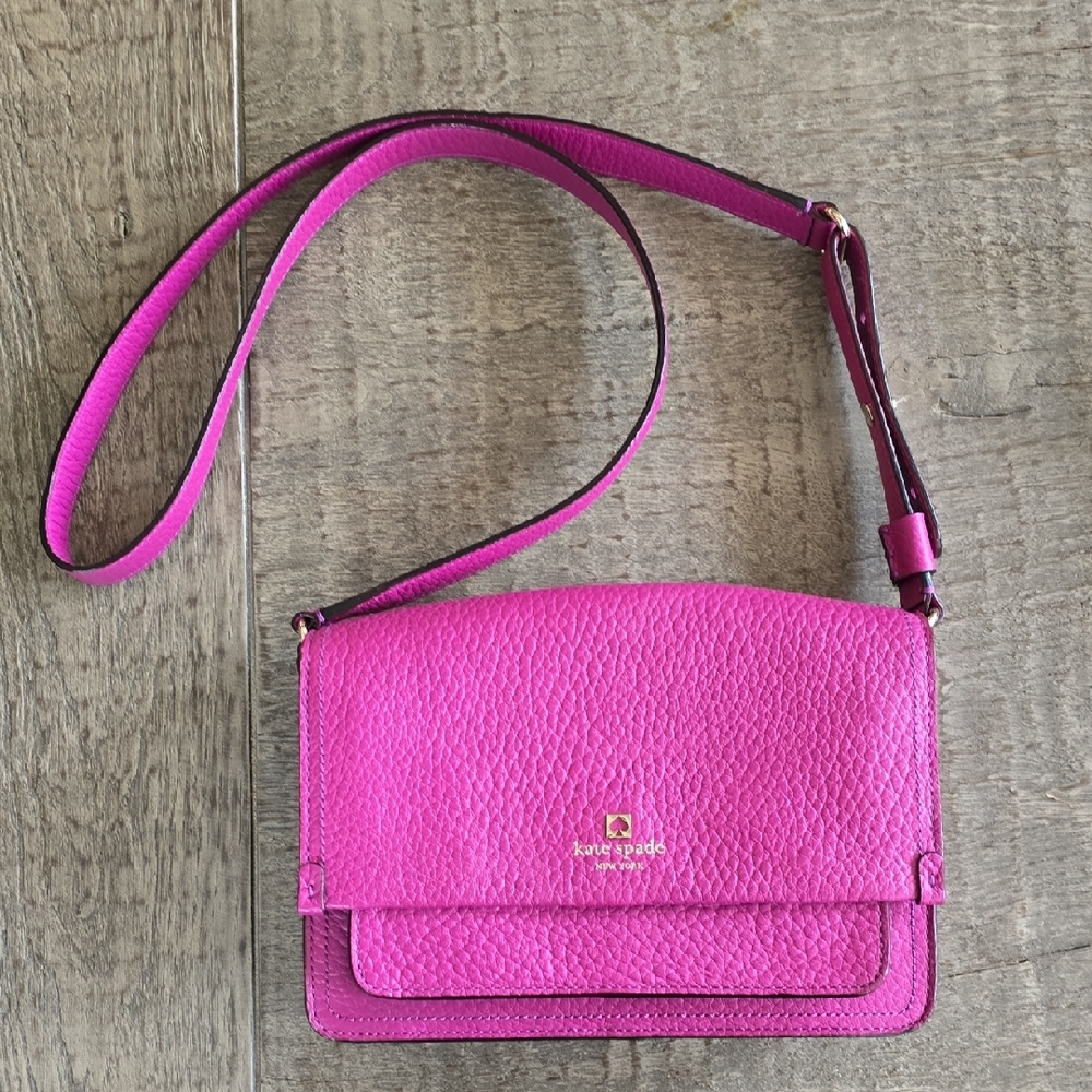 Kate Spade Vibrant Pink Crossbody Bag